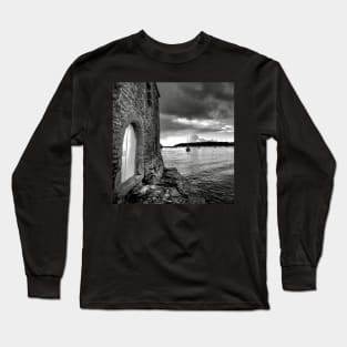 A balcony on the sea Long Sleeve T-Shirt